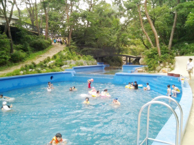 팀수양관 수영장/여름